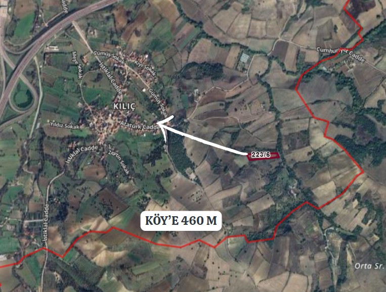 YALOVA ÇİFTLİKKÖY KILIÇ KÖYÜ’NDE 6.116 M²  TARLA SATILIKTIR - YALOVA ÇİFTLİKKÖY fotoğraf 5